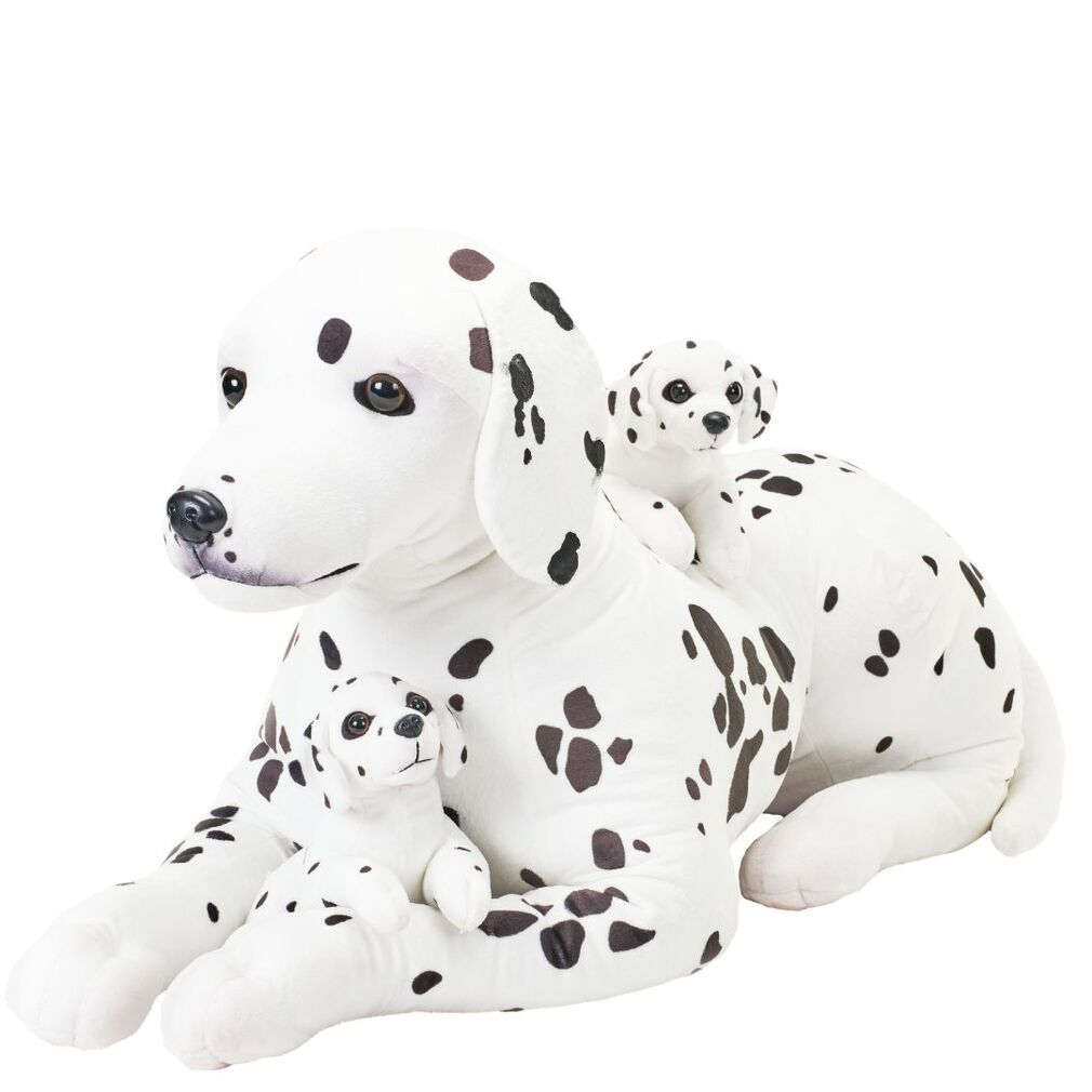 Cuddlekins - Jumbo Mum and Puppies - Dalmation