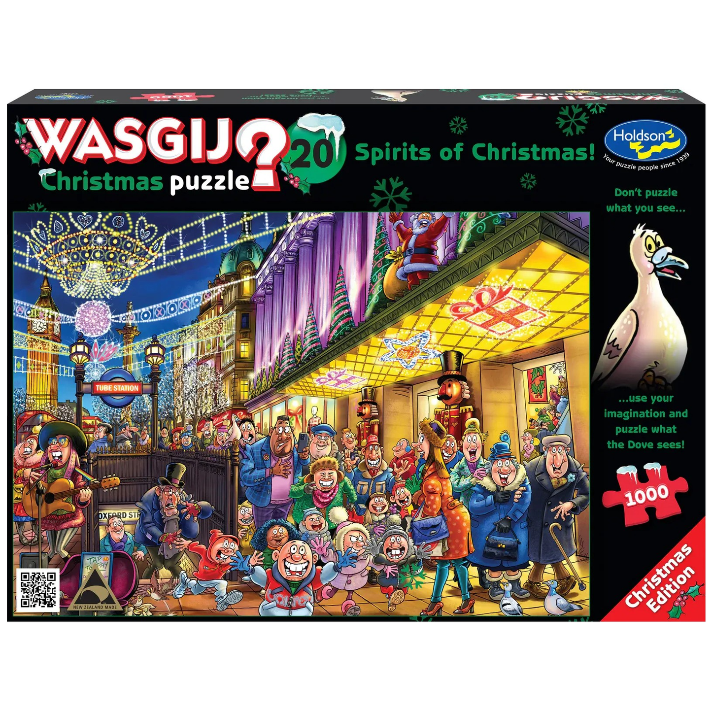 Wasgij 1000 pc Puzzle - Christmas 20 - Spirits of Christmas!
