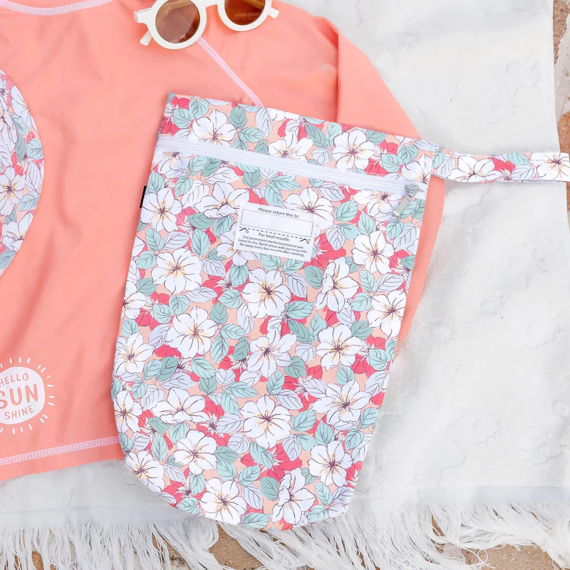Wet Bag - Hibiscus