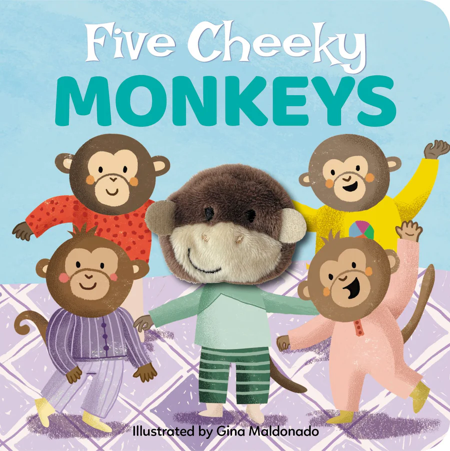 Hand Puppet Book - Cheeky Monkey