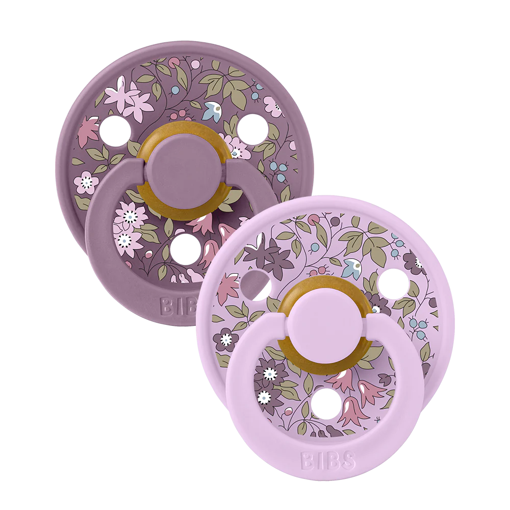Liberty Round Pacifier Dummies Size 1 (Birth-6 Months) - 2pk
