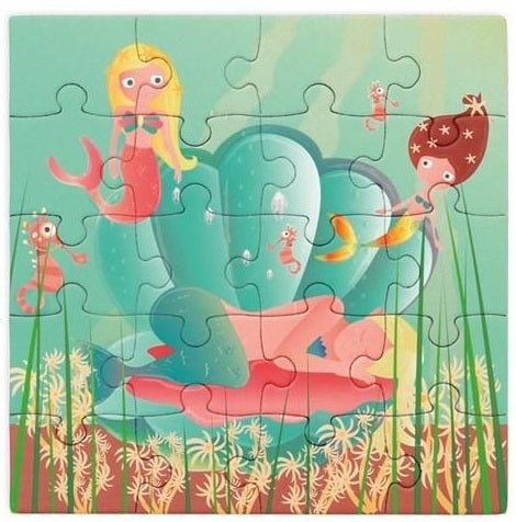 2 x 20 pc Magnetic Puzzle - Mermaids