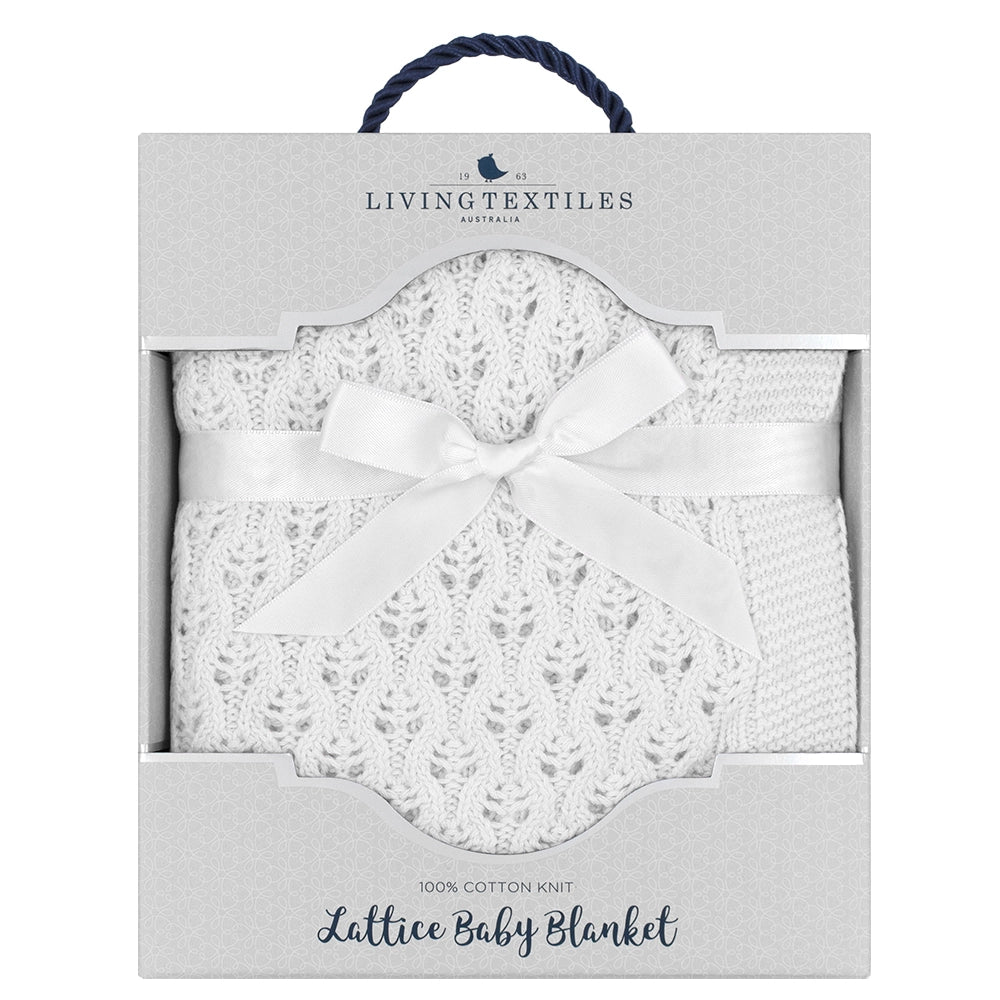 Lattice Baby Blanket