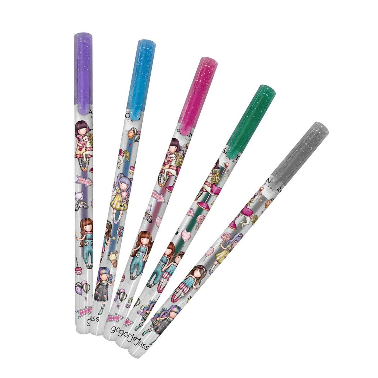 Gorjuss Set of 5 Gel Pens