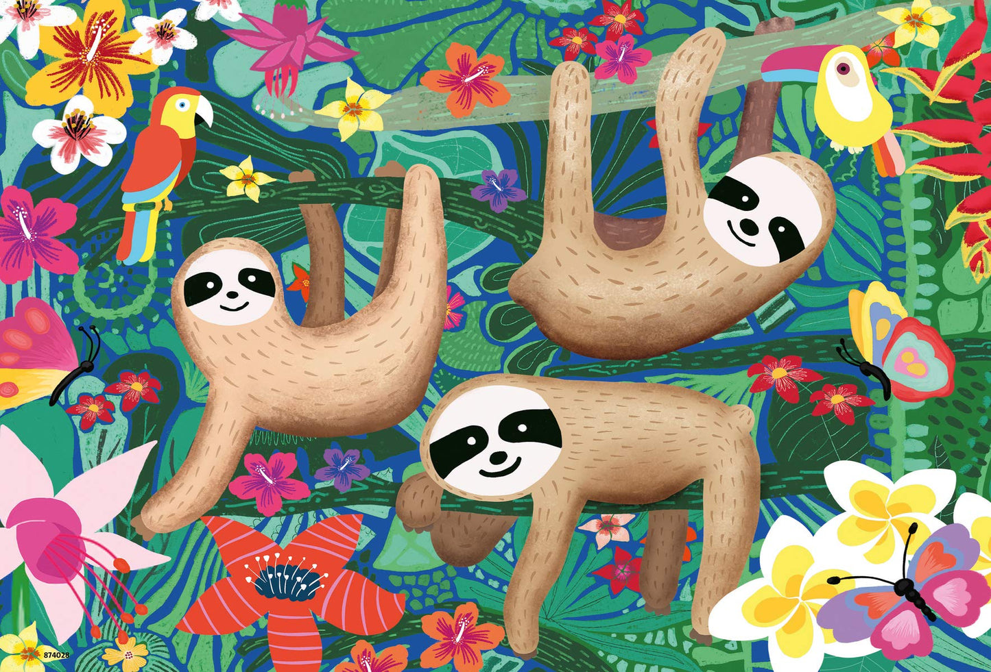 2 x 24 pc Puzzle - Koalas and Sloths