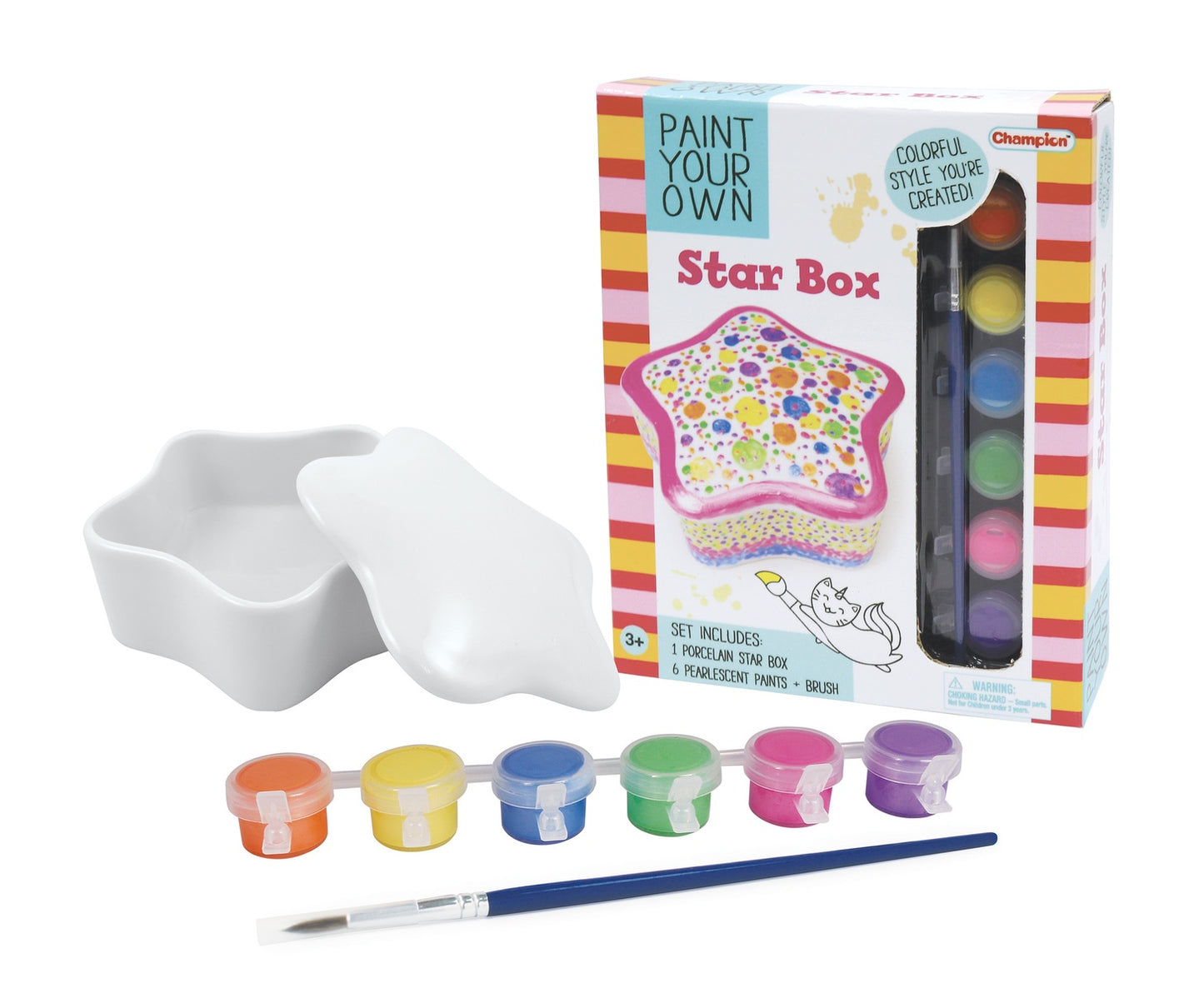 Paint Your Own Star Box
