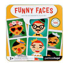 Funny Faces on-the-go Magnetic Play Set