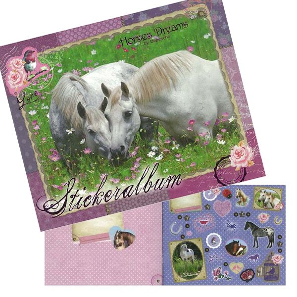 Horses Dreams Sticker Book