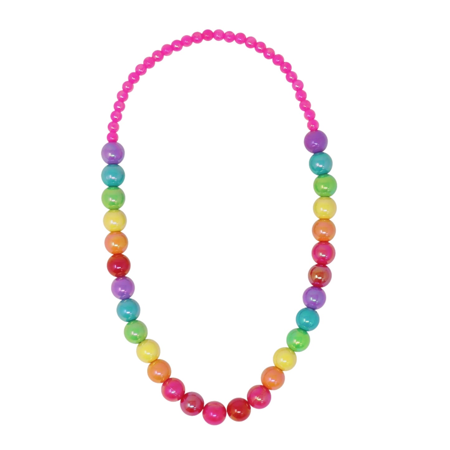 Rainbow Beads Necklace