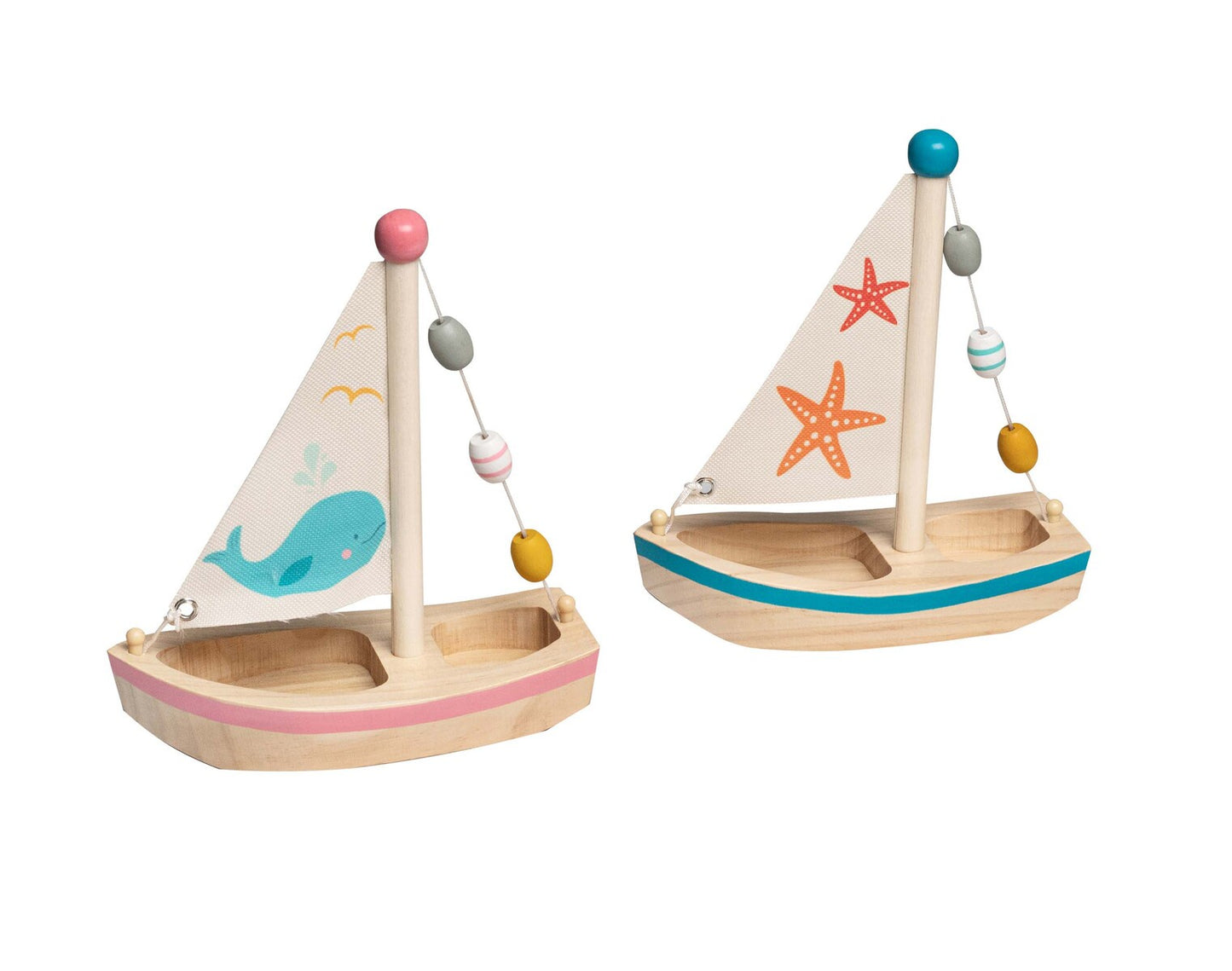 Wooden Sailing Boat
