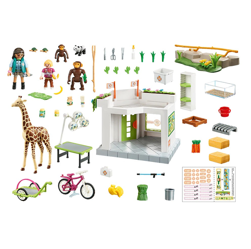 Family Fun - Playmobil Zoo Veterinary Practice 70900