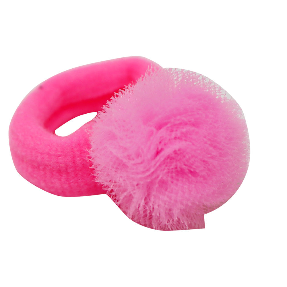 Baby Pastel Pom Pom Elastic Set of 5