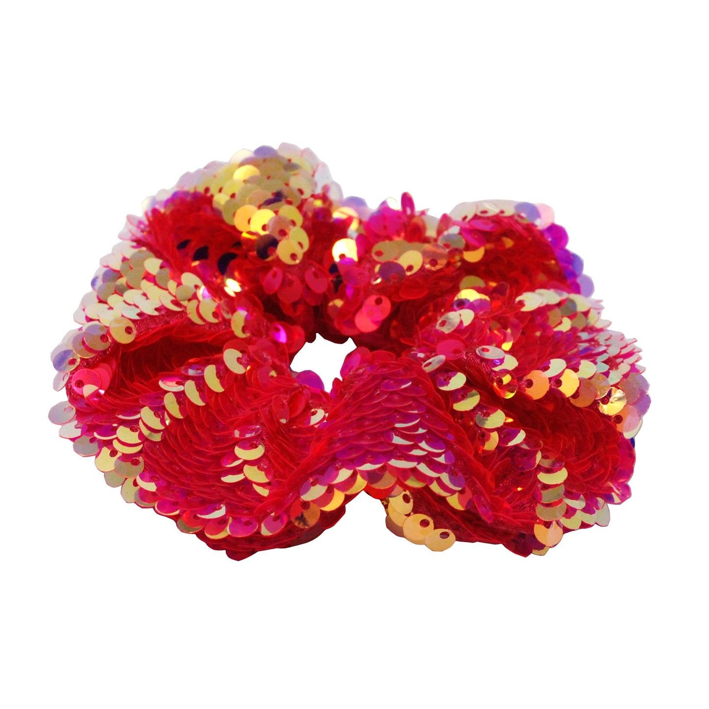Colour Burst Sequin Scrunchie