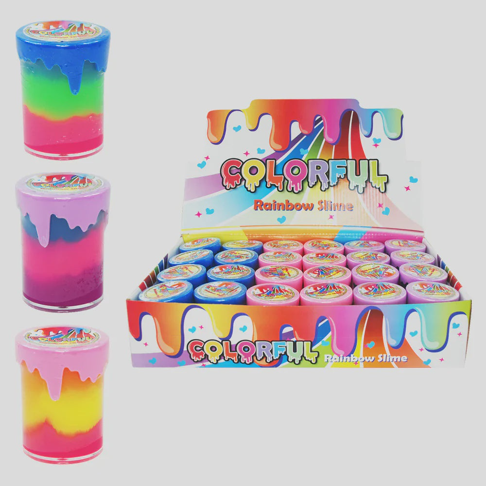 Colourful Rainbow Slime