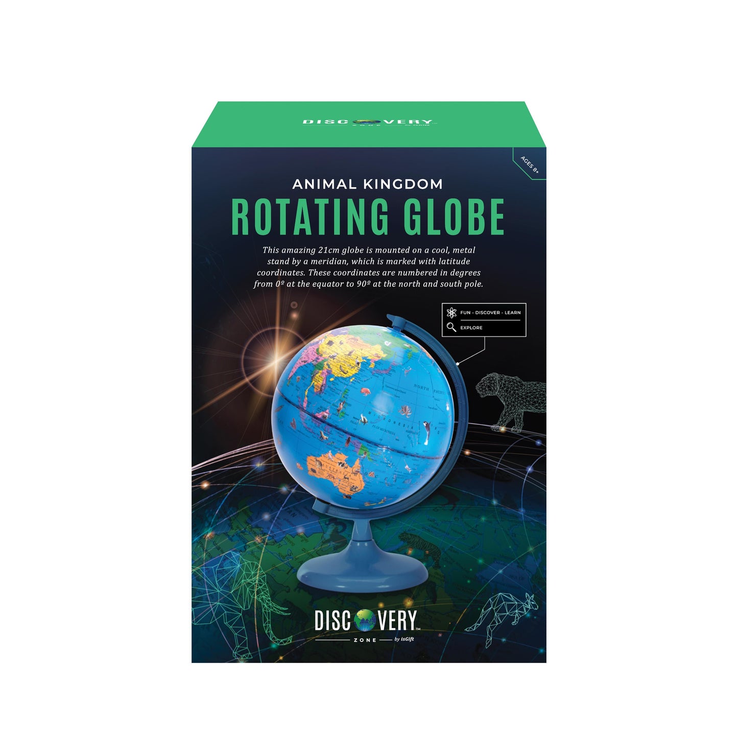 Animal Kingdom Rotating Globe