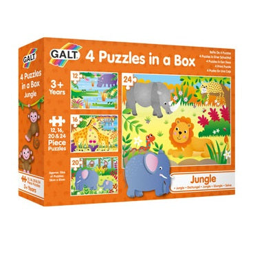4 Puzzles in a Box- Jungle