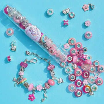 Charm Bracelet DIY Pink