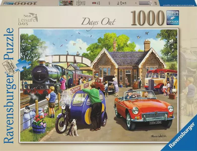 1000 pc Puzzle - Leisure Days No. 6 - Days Out