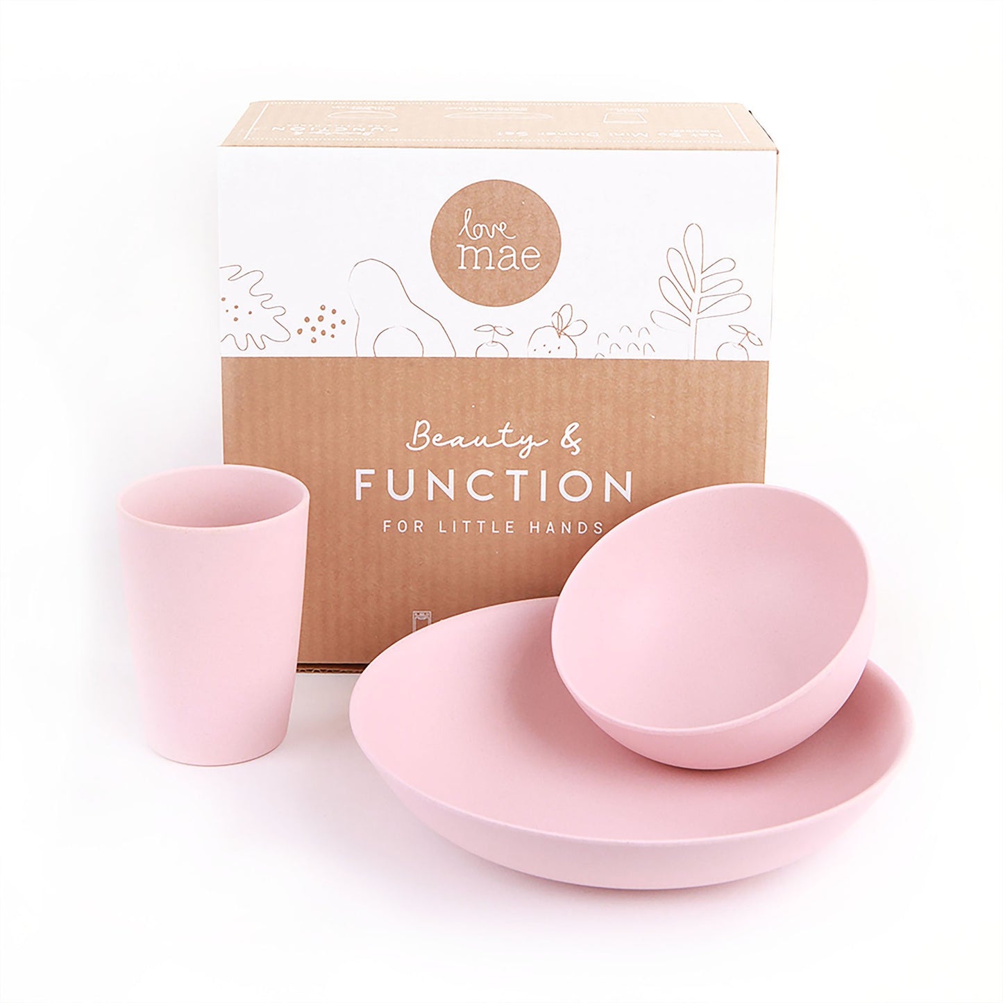 Not So Mini Bamboo Dinner Set