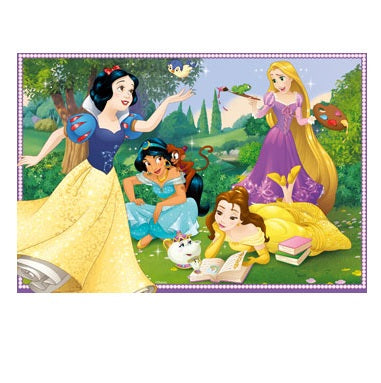 2 x 12 pc Puzzle - In The World of Disney Princesses