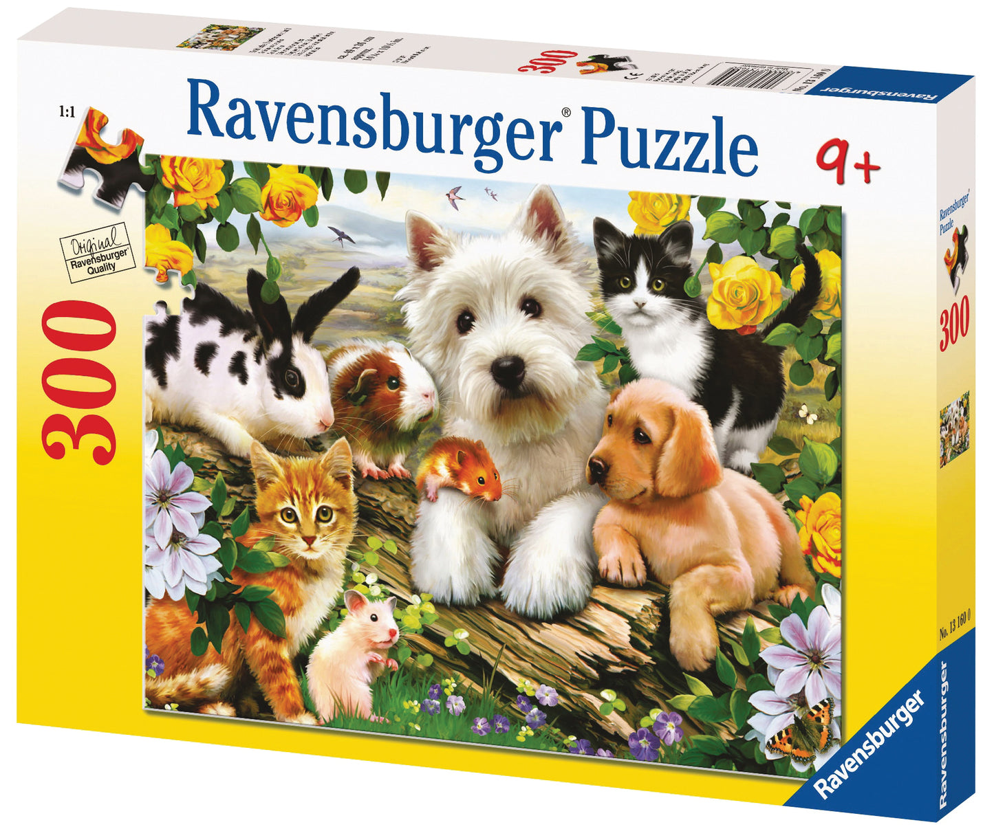 300 pc Puzzle - Happy Animal Buddies