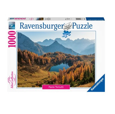 1000 pc Puzzle - Lake Bordaglia, Fruili Venezia