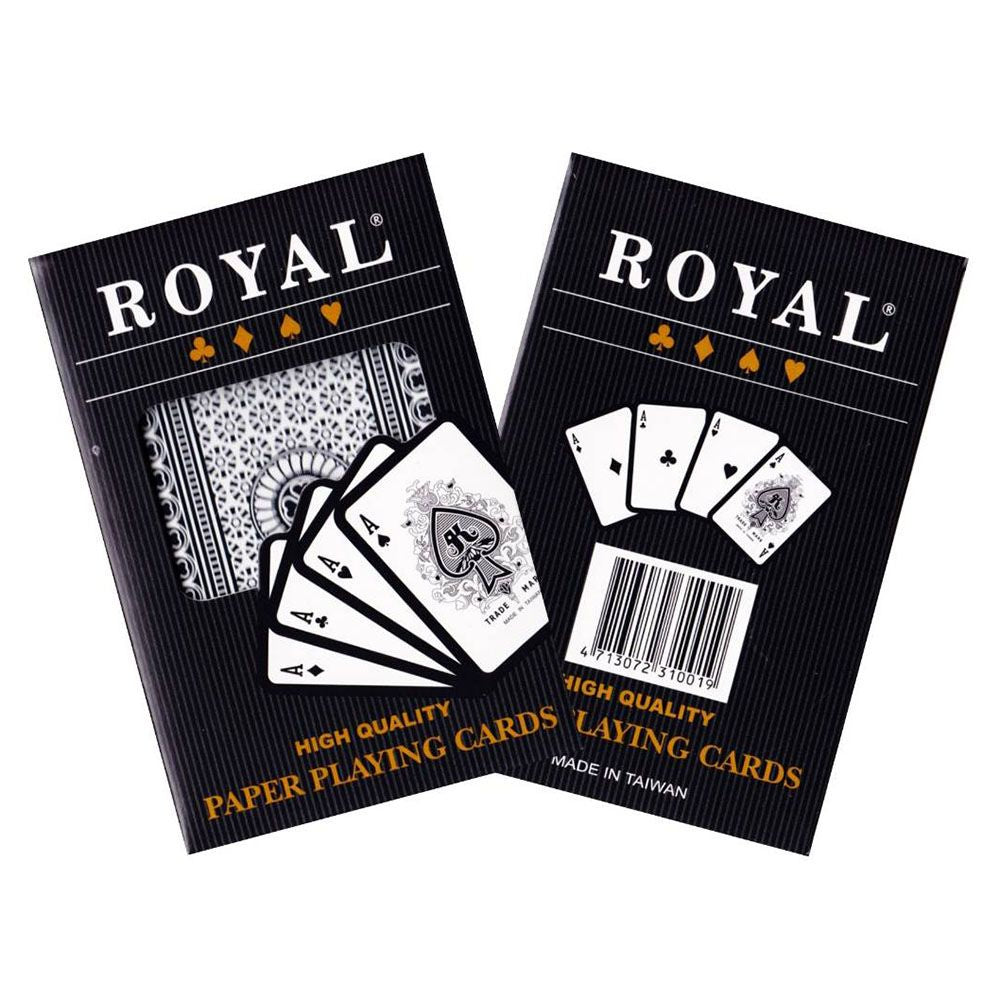 Playing Cards - Single Deck Plastic Coated Paper
