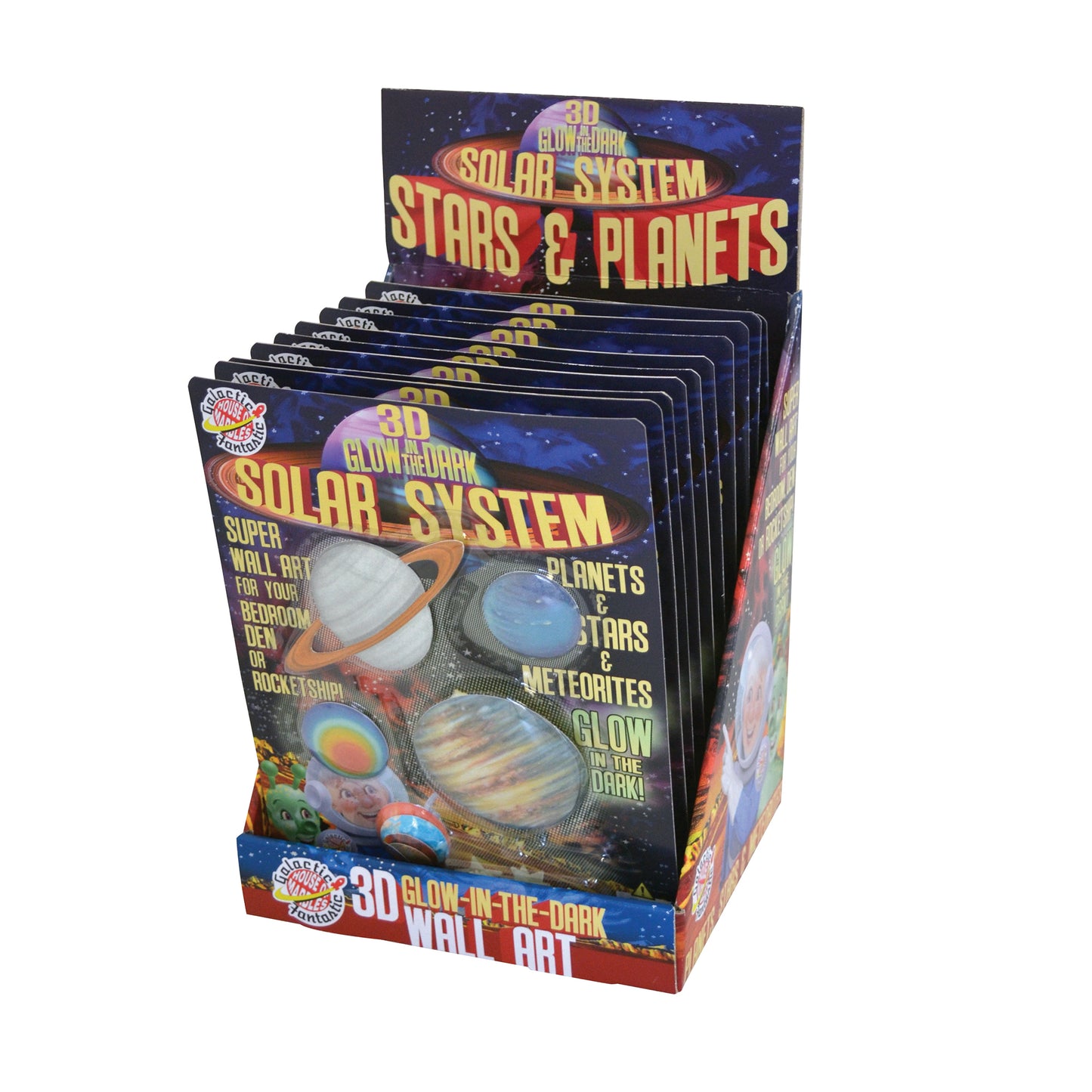 3D Glow In The Dark Solar System