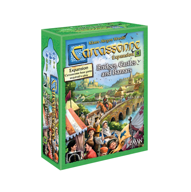 Carcassone 8th Expansion - Castles & Bridges