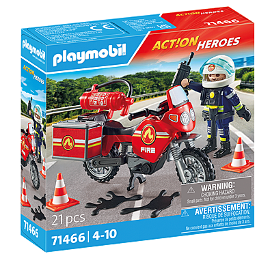 Action Heroes - Fire Engine at the Scene of an Accident 71466