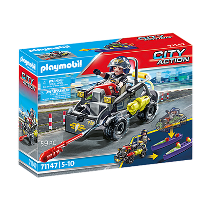 City Action - Tactical Unit Multi Terrain Quad 71147
