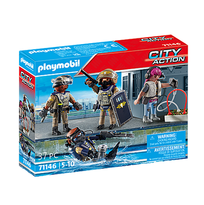 City Action - Tactical Unit Figure Set 71146