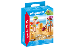 Kids with Sandcastle 71581