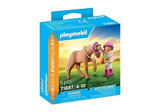 Girl with Pony 71887