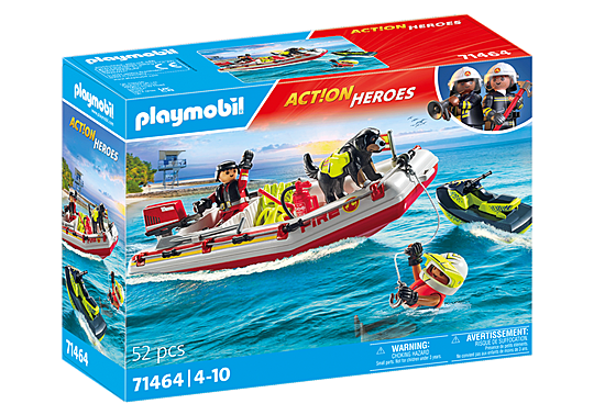 Action Heroes - Fireboat with Aqua Shooter 71464