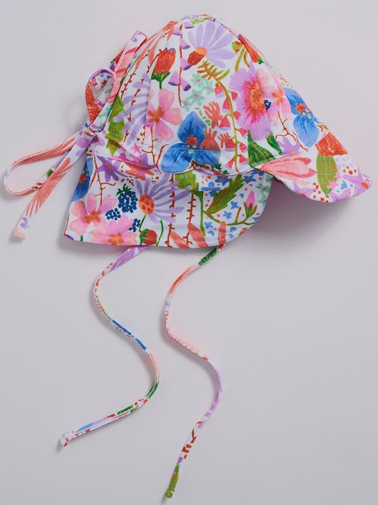 Baby Swim Hat - Meandering Meadow (One Size)