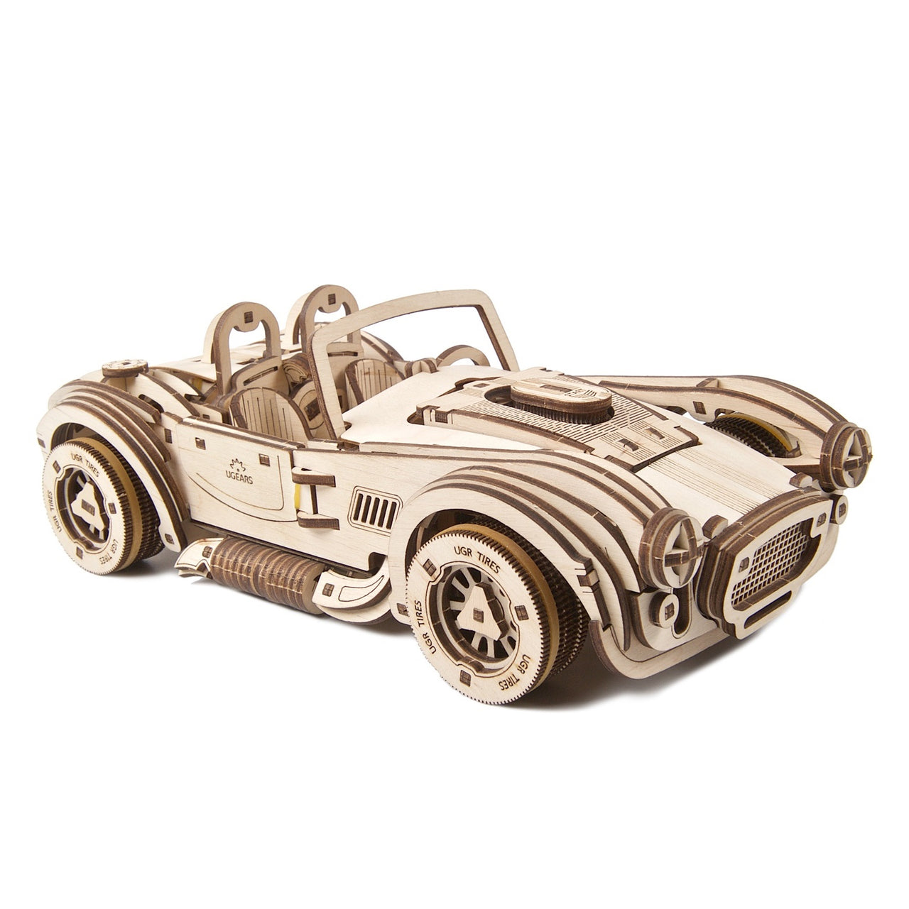 Model Drift Cobra Racing Car Wooden Model Kit