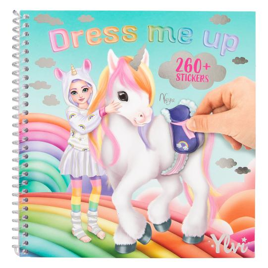 Yliv Dress Me Up Sticker Book