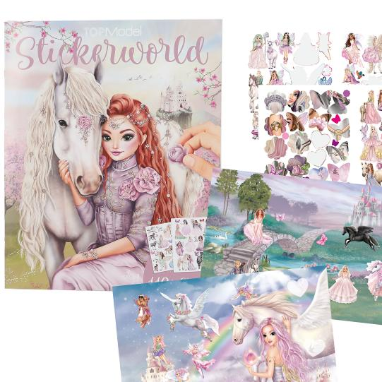 TOPModel - Stickerworld - Violet