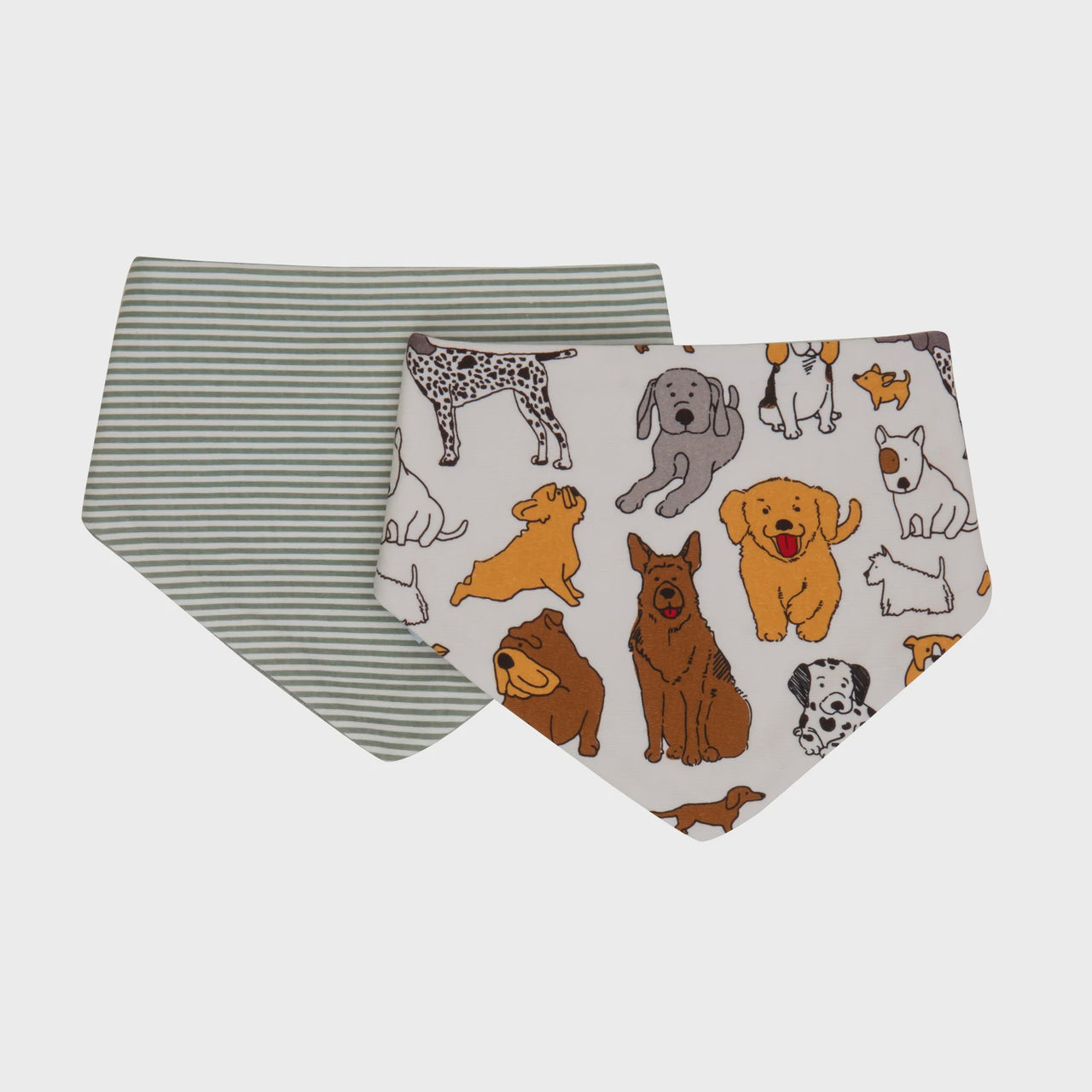 Bandana Bibs 2pk -Dog Breed