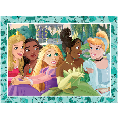 4 in a Box Puzzle - Disney Princess Be Who You Want To Be