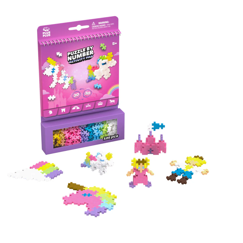 Puzzle by Number - Activity Pad