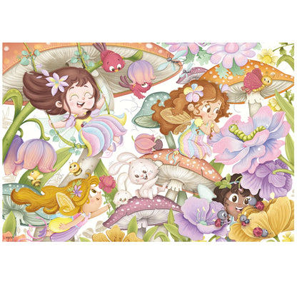 2 x 12 pc Puzzle - Fairies and Mermaids