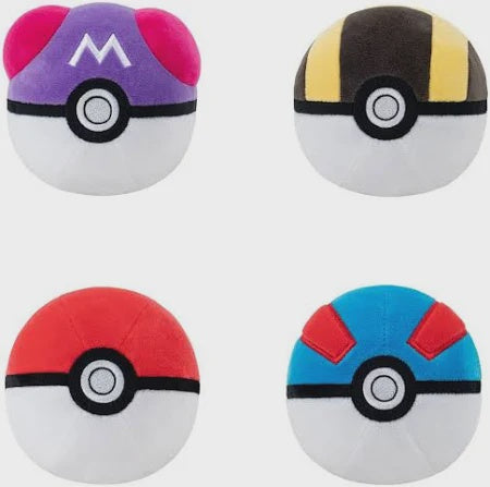 Pokemon Ball Plush Assorted