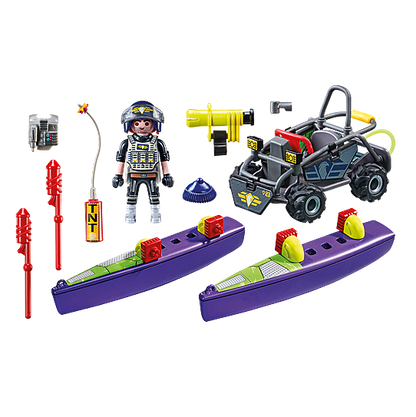 City Action - Tactical Unit Multi Terrain Quad 71147