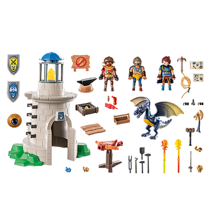 Novelmore - Knight's Tower with Smith and Dragon 71483