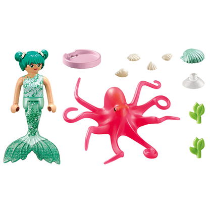 Princess Magic - Mermaid with Colour Changing Octopus 71503