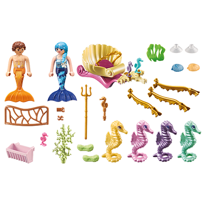 Princess Magic - Mermaid Seahorse Carriage 71500