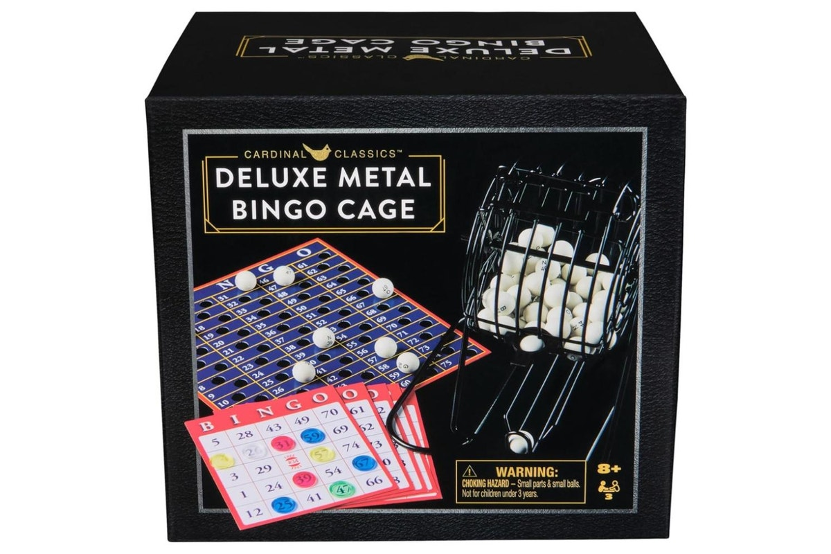 Classic Deluxe Metal Bingo Cage