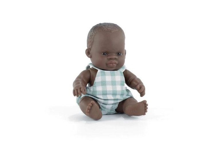 Miniland My Friends & Me - African Boy Baby Doll 21cm